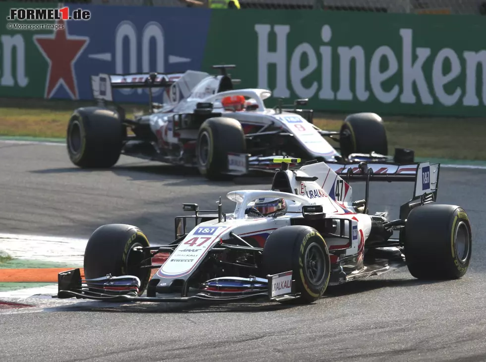 Mick Schumacher, Nikita Masepin Foto zur News: Mick Schumacher, Nikita Masepin