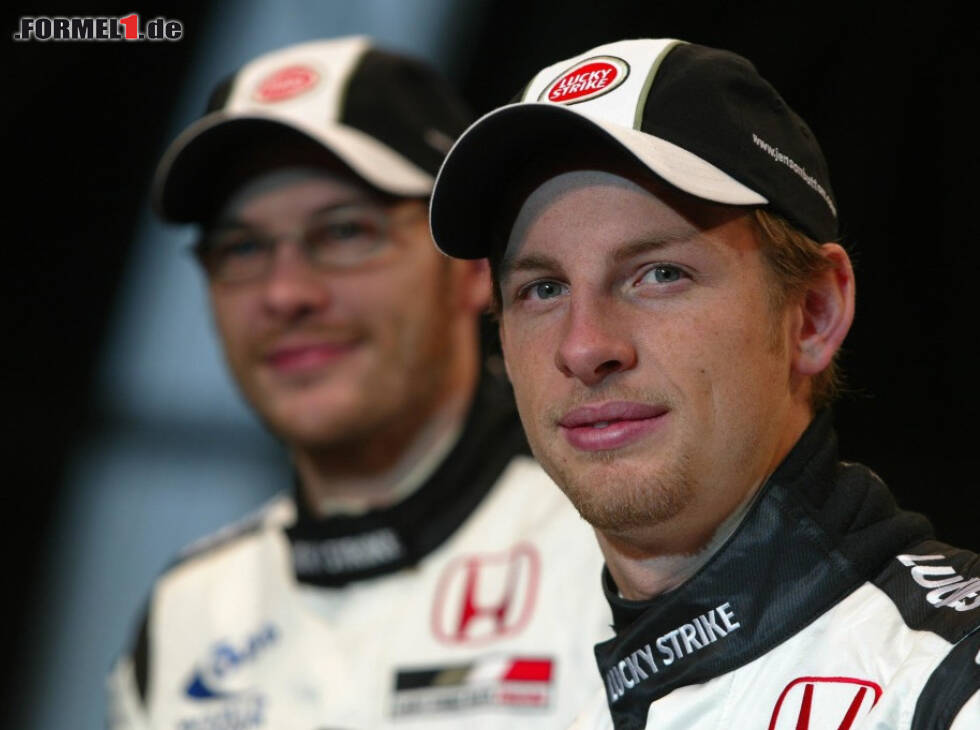 Foto zur News: Jenson Button und Jacques Villeneuve