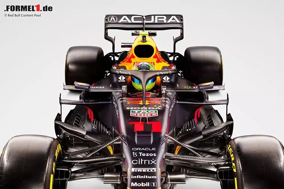 Red Bull mit Acura-Branding Foto zur News: Red Bull mit Acura-Branding
