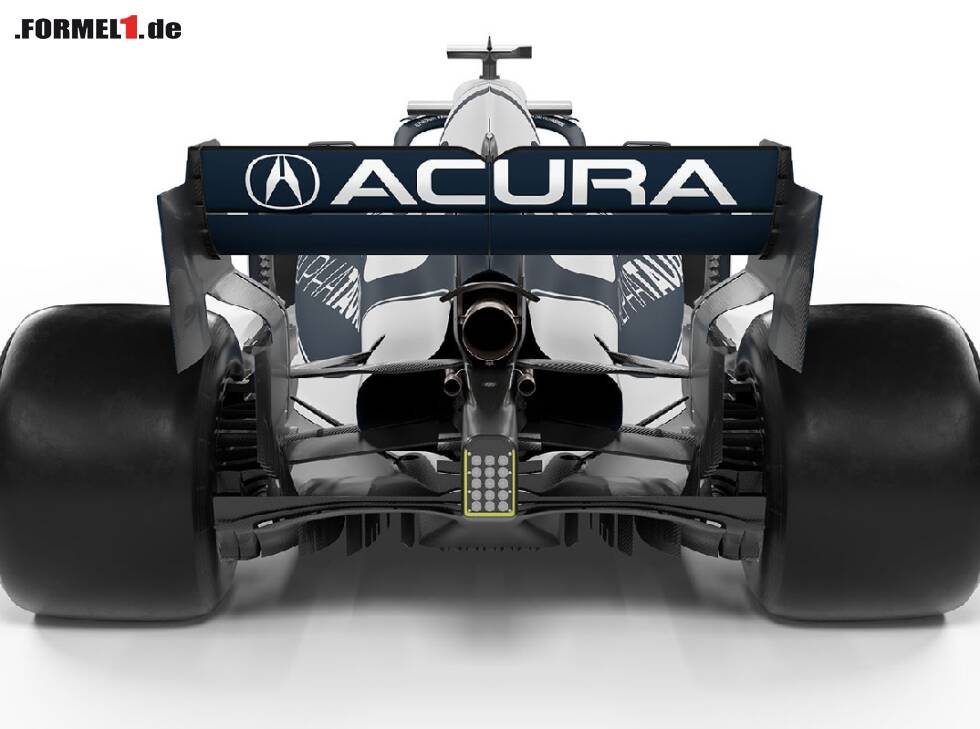 Foto zur News: AlphaTauri mit Acura-Branding