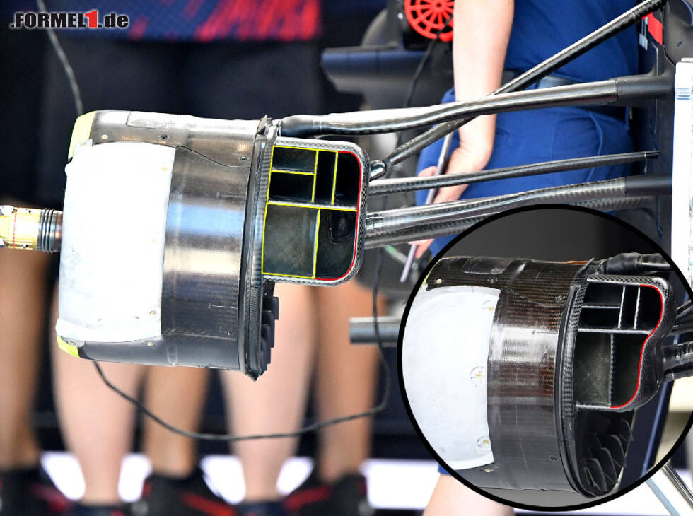 Foto zur News: Red-Bull-Bremsbelüftung