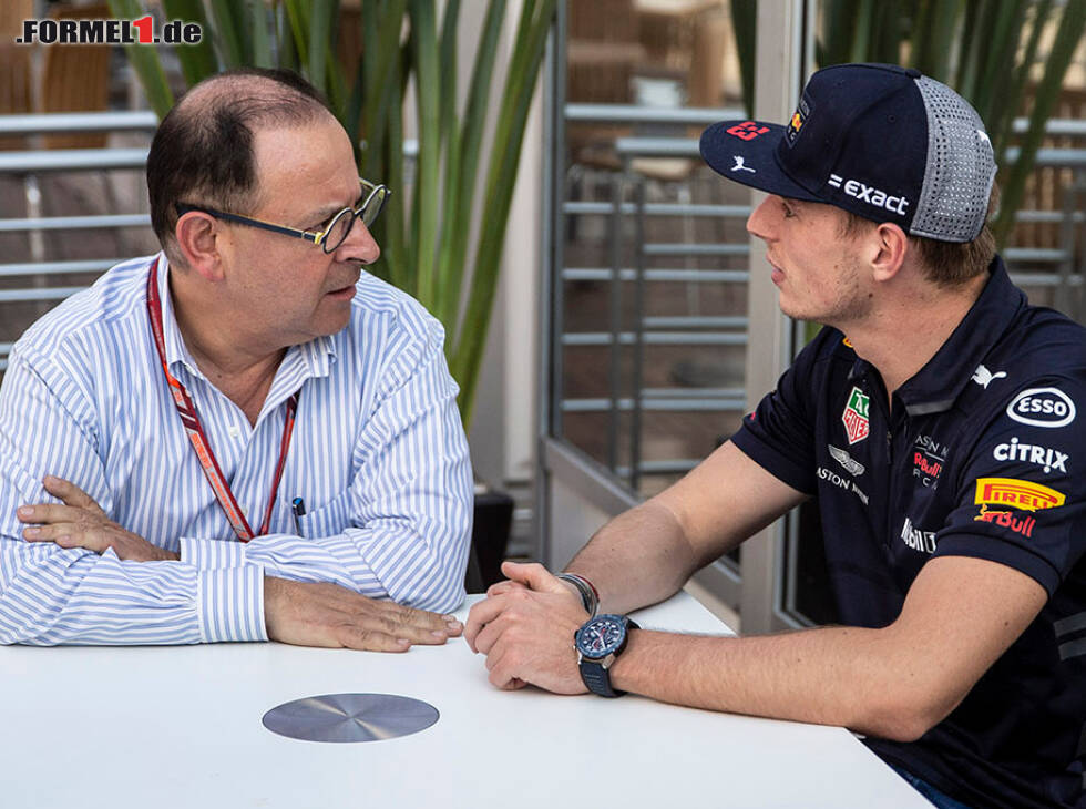 Foto zur News: Federico Gonzalez Compean, Max Verstappen