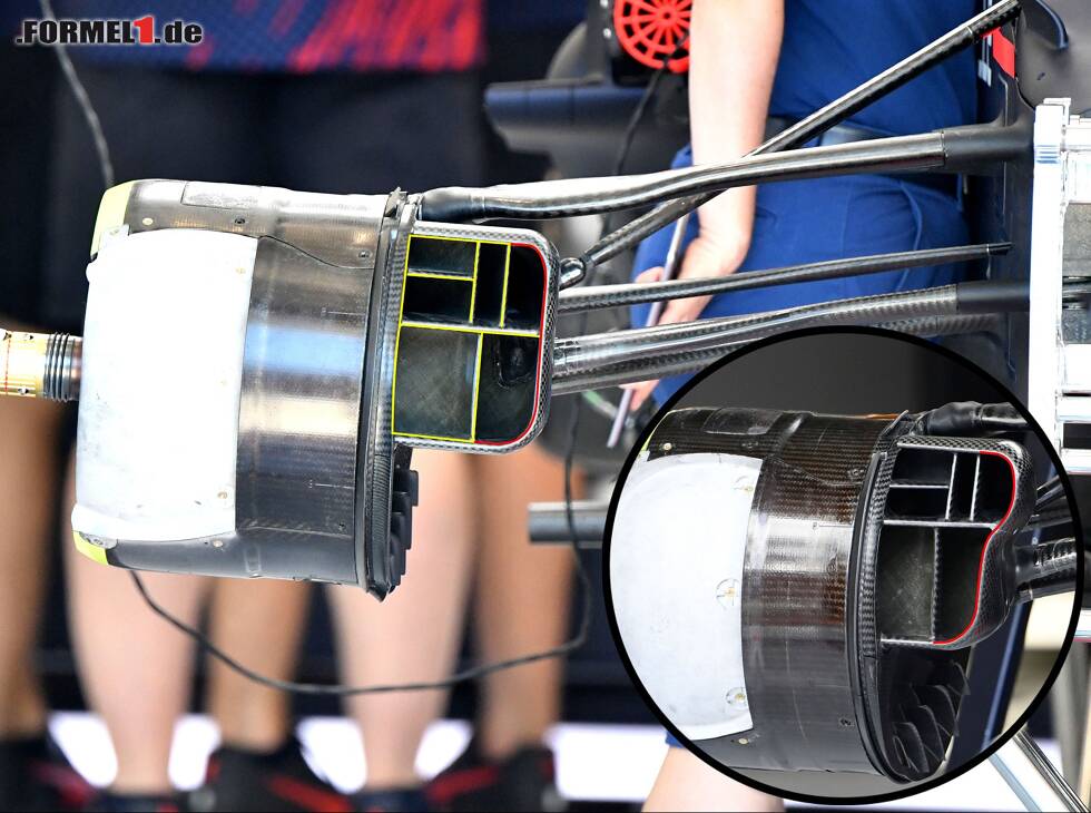 Foto zur News: Bremsbelüftungen am Red Bull RB16B in der Formel 1 2021