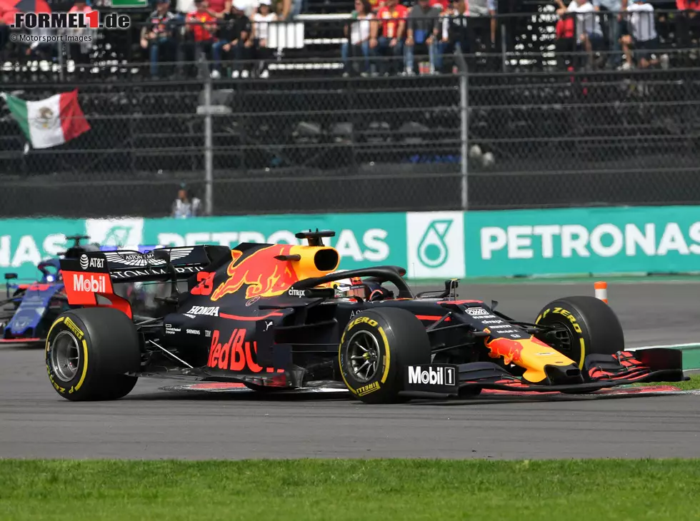 Foto zur News: Max Verstappen (Red Bull RB15) beim Formel-1-Rennen in Mexiko-Stadt 2019