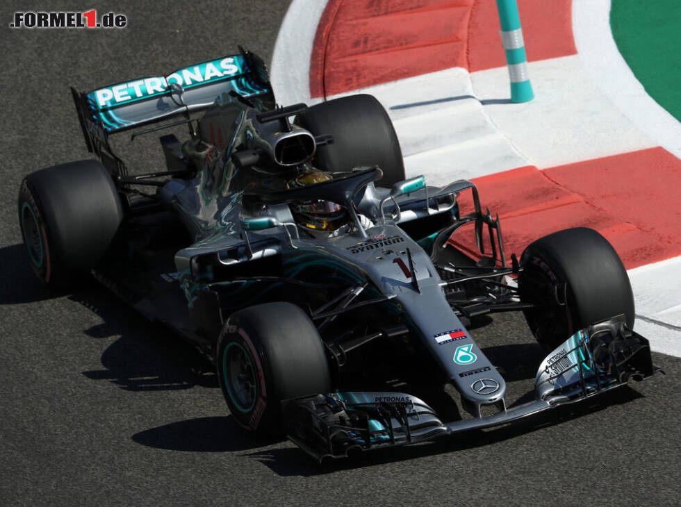 Foto zur News: Lewis Hamilton (Mercedes) im Training zum Formel-1-Rennen in Abu Dhabi 2018 mit Startnummer 1