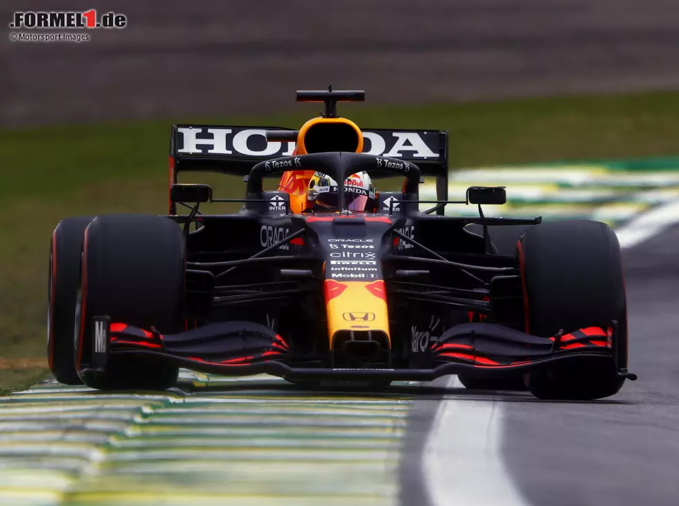 Max Verstappen (Red Bull RB16B) im Qualifying zum Formel-1-Rennen in Brasilien Foto zur News: Max Verstappen (Red Bull RB16B) im Qualifying zum Formel-1-Rennen in Brasilien
