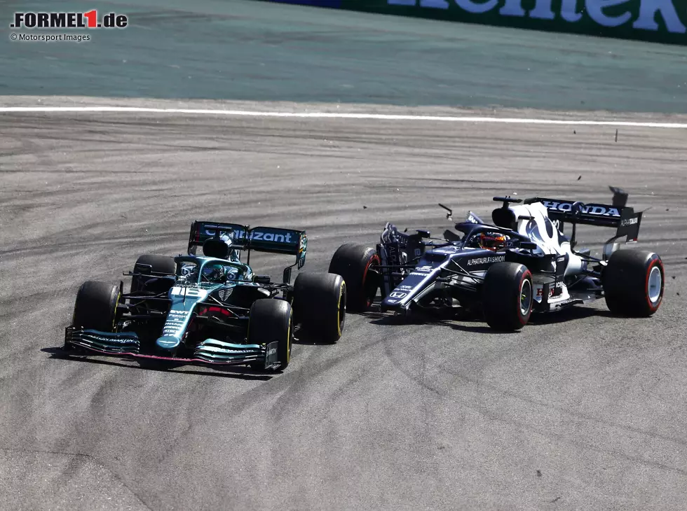 Lance Stroll, Yuki Tsunoda Foto zur News: Lance Stroll, Yuki Tsunoda