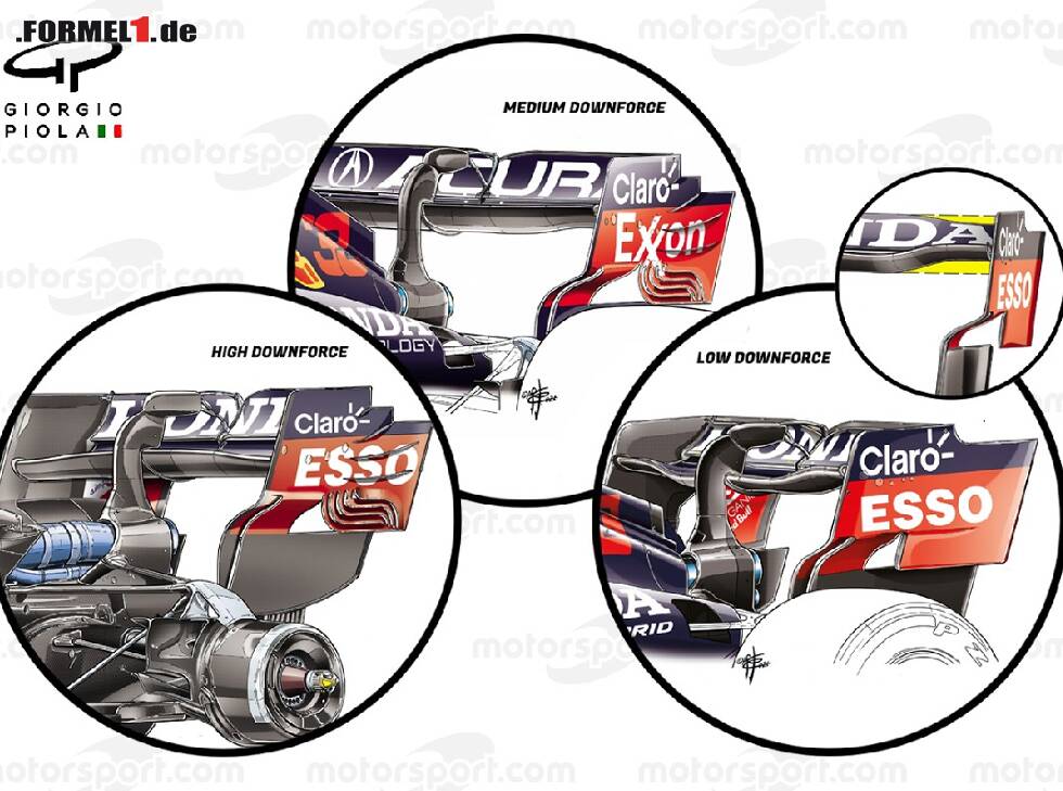 Foto zur News: Red Bull Heckflügel Vergleich