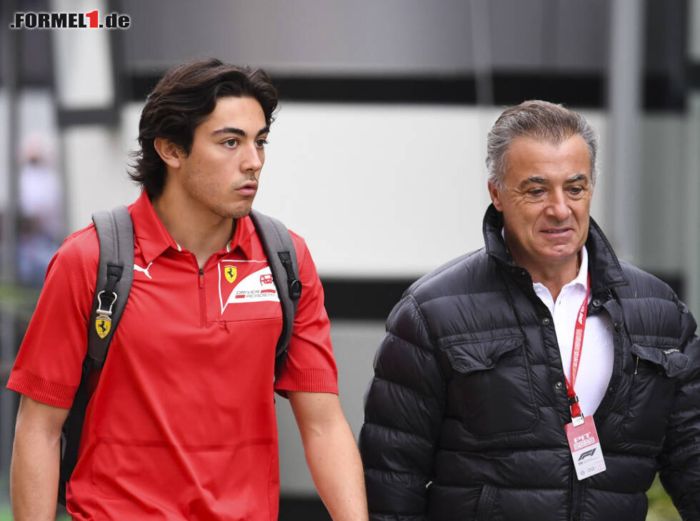 Foto zur News: Jean Alesi, Giuliano Alesi