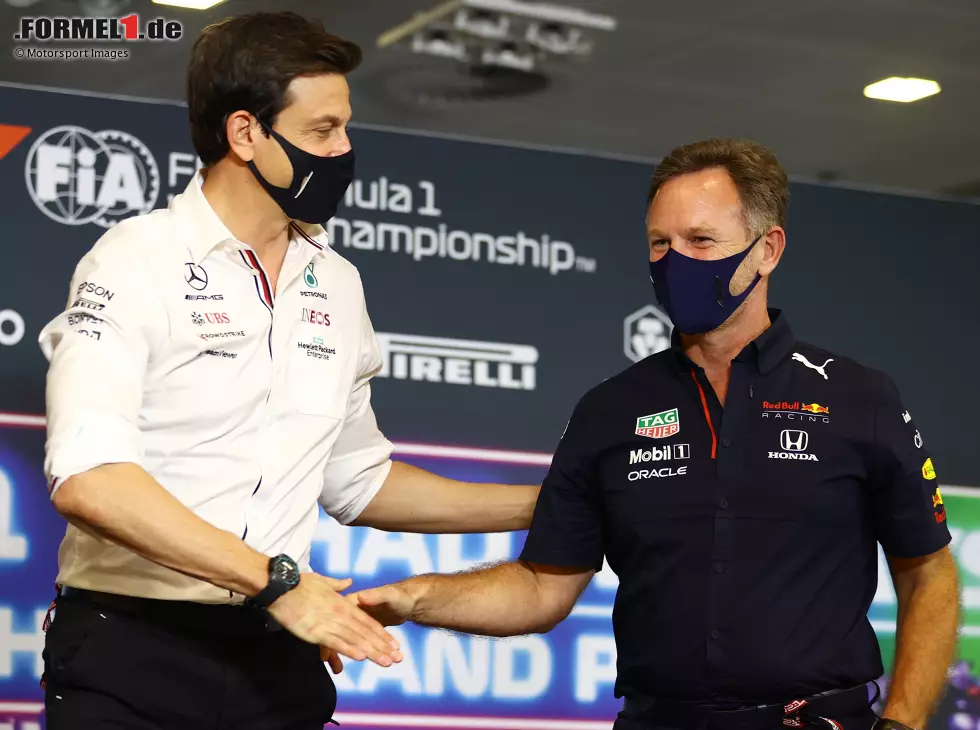 Toto Wolff, Christian Horner Foto zur News: Toto Wolff, Christian Horner