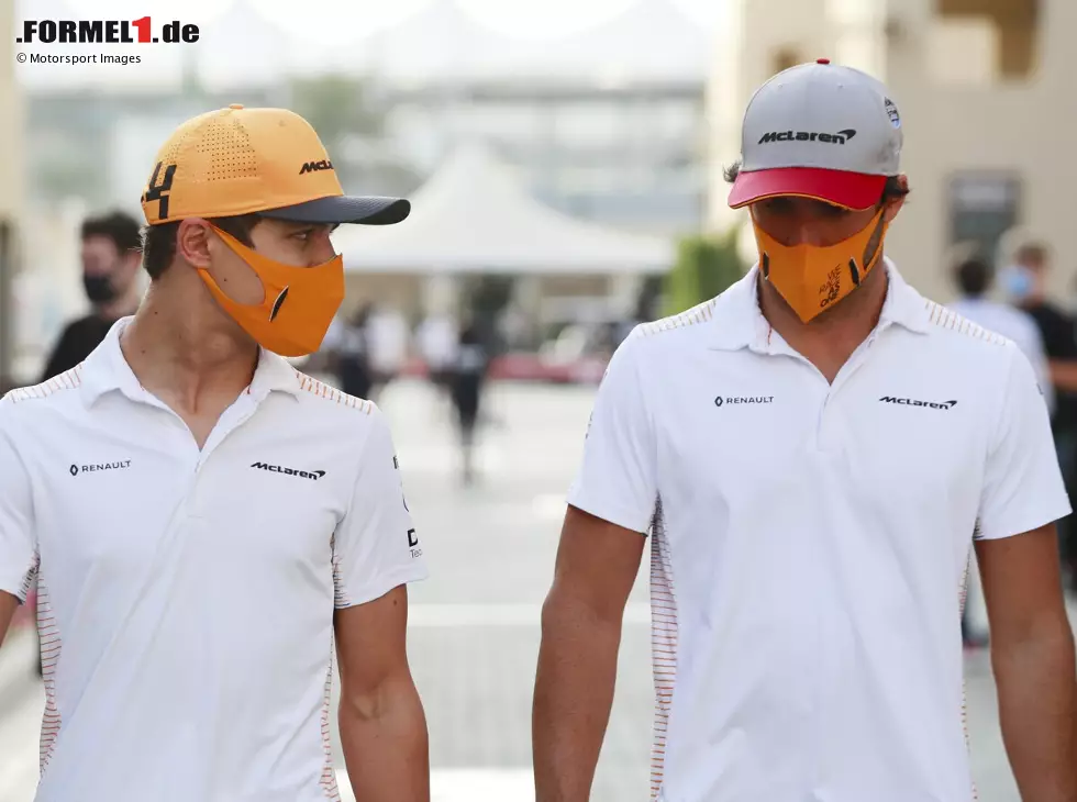 Lando Norris, Carlos Sainz Foto zur News: Lando Norris, Carlos Sainz