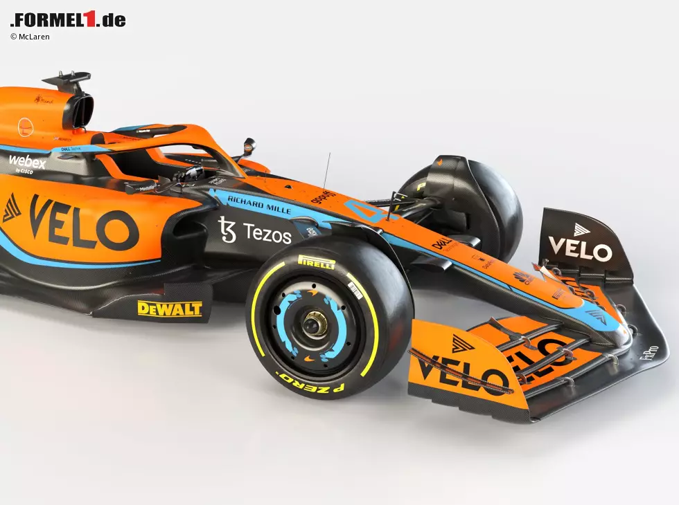 Foto zur News: Der McLaren MCL36 für die Formel-1-Saison 2022