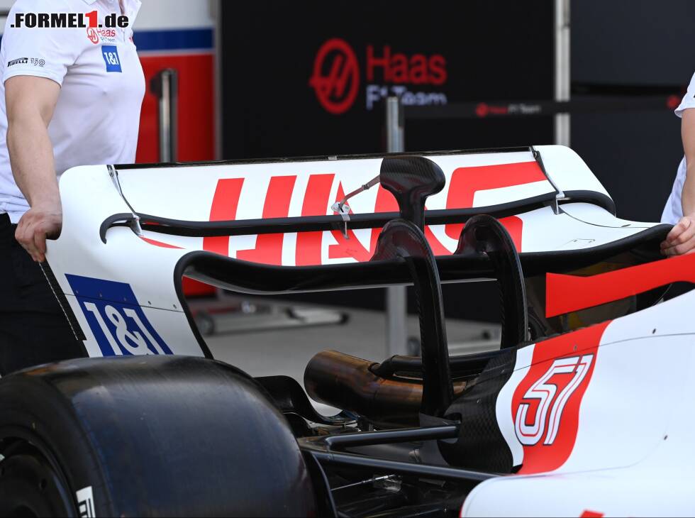 Foto zur News: Haas-Heckflügel