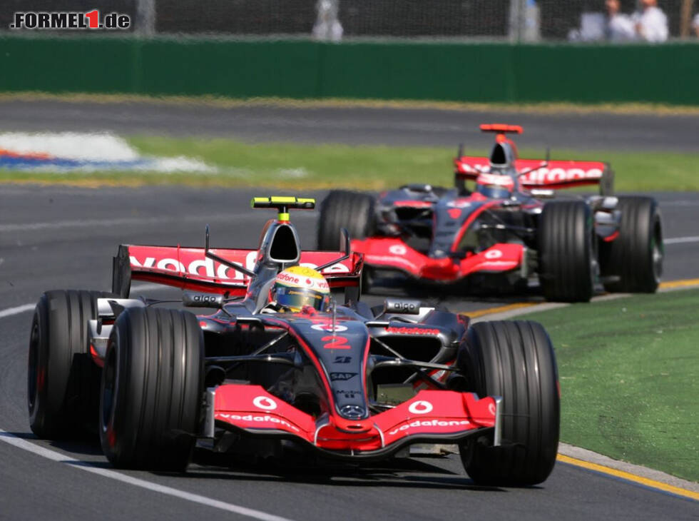 Foto zur News: Lewis Hamilton, Fernando Alonso
