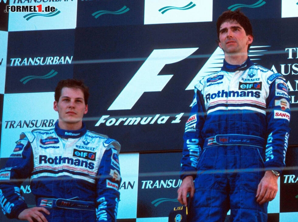 Foto zur News: Jacques Villeneuve, Damon Hill