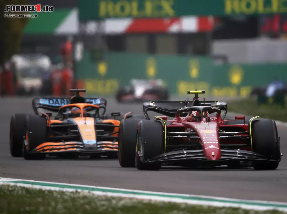 Foto zur News: Carlos Sainz, Daniel Ricciardo
