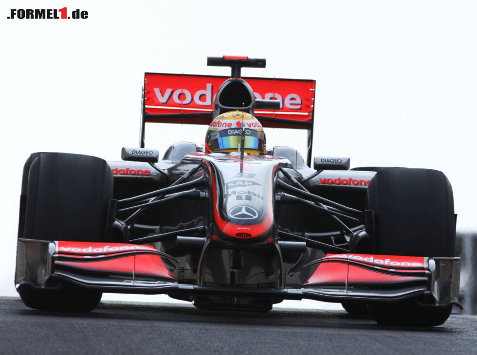Foto zur News: Lewis Hamilton im Traniing zum Japan-Grand-Prix 2009