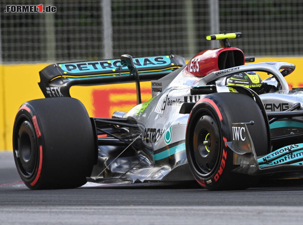 Foto zur News: Lewis Hamilton (Mercedes W13) im Training zum Formel-1-Rennen in Kanada 2022