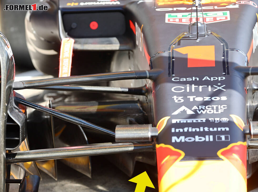 Foto zur News: Detail am Red Bull RB18