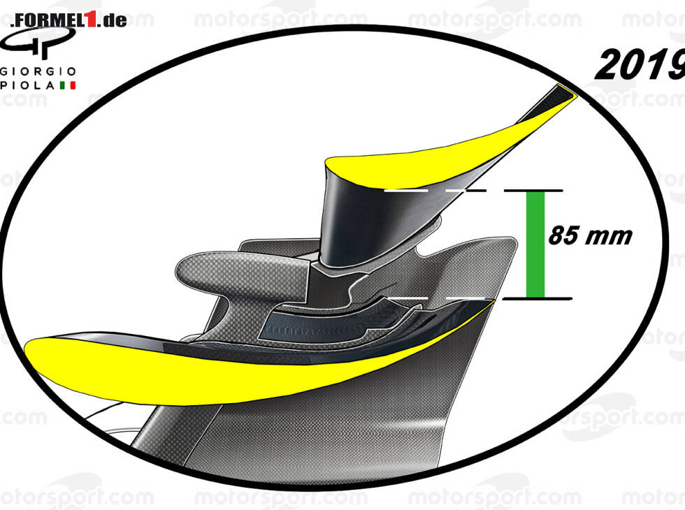 Foto zur News: Heckflügel mit offenem DRS