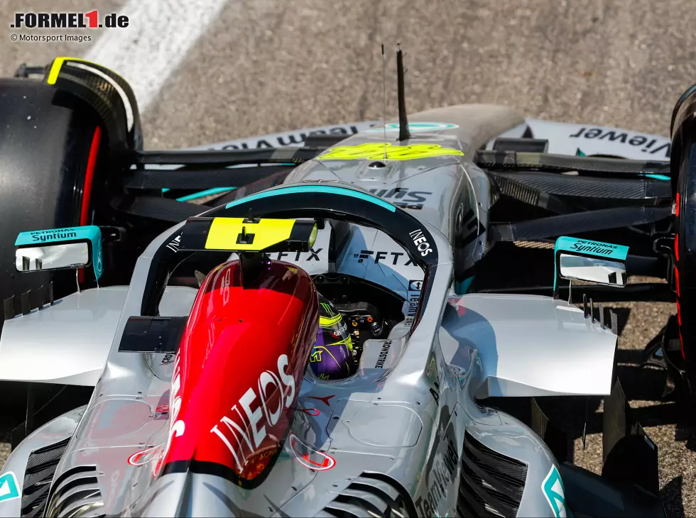 Foto zur News: Lewis Hamilton (Mercedes W13) im Qualifyingzum Formel-1-Rennen in Le Castellet 2022