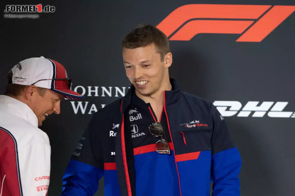 Foto zur News: Kimi Räikkönen, Daniil Kwjat