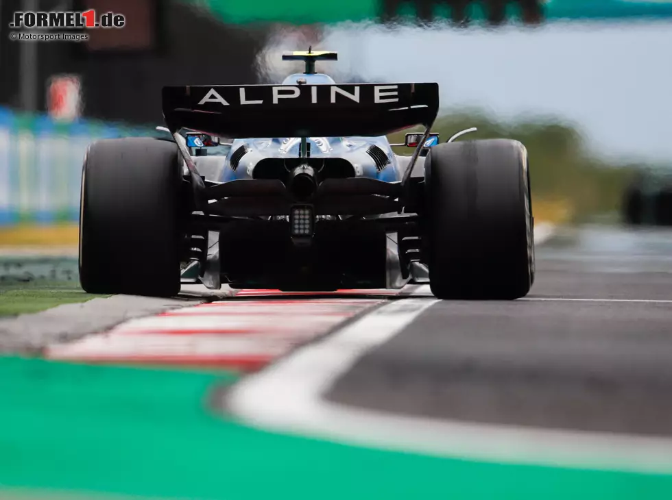Esteban Ocon (Alpine A522) beim Formel-1-Rennen in Ungarn 2022 Foto zur News: Esteban Ocon (Alpine A522) beim Formel-1-Rennen in Ungarn 2022