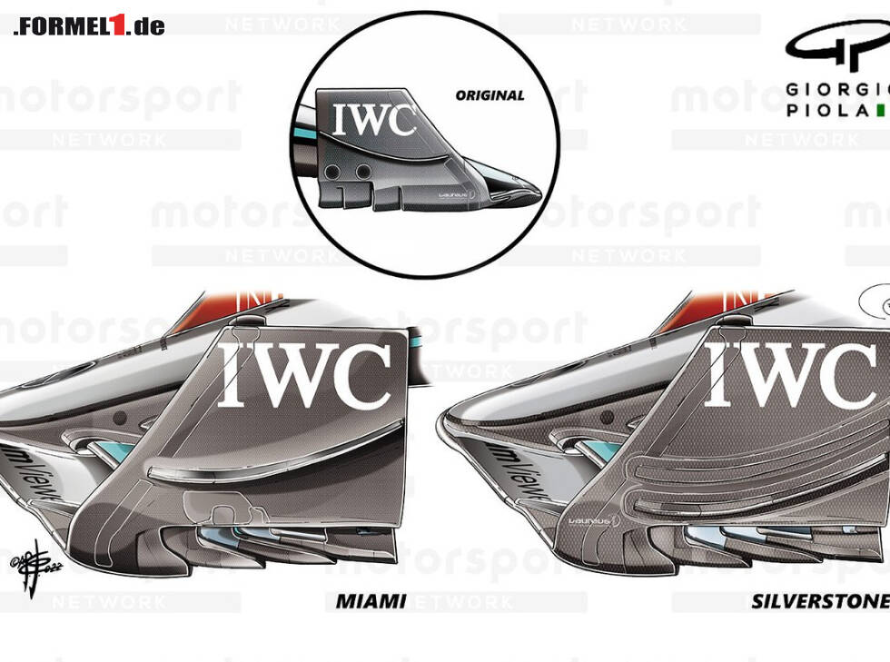 Foto zur News: Mercedes-Frontflügel