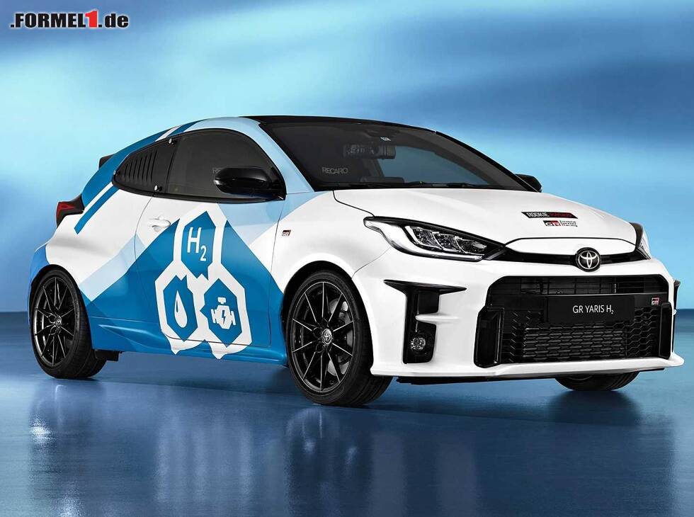 Foto zur News: Toyota verfügt mit dem GR Yaris H2 bereits über ein Rennfahrzeug mit Wasserstoffverbrennungsmotor