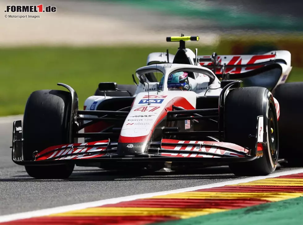 Mick Schumacher im Haas VF-22 beim Grand Prix von Belgien 2022 in Spa Foto zur News: Mick Schumacher im Haas VF-22 beim Grand Prix von Belgien 2022 in Spa
