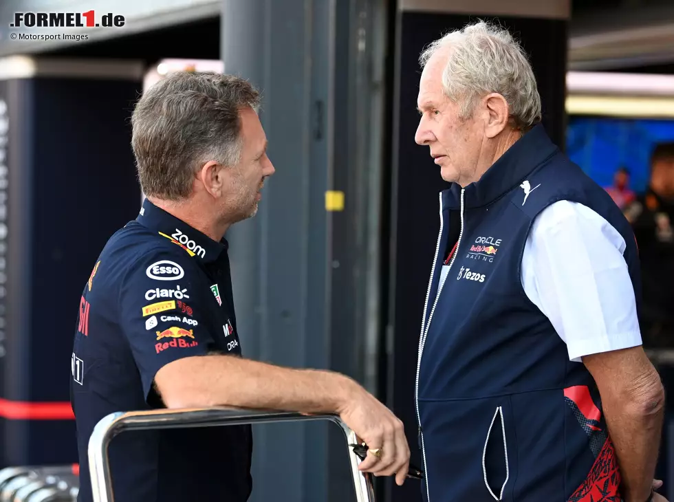 Christian Horner, Helmut Marko Foto zur News: Christian Horner, Helmut Marko