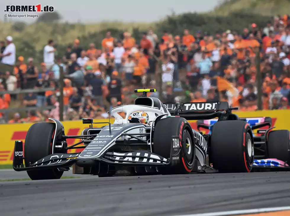 Foto zur News: Yuki Tsunoda (AlphaTauri AT03) im Formel-1-Rennen von Zandvoort 2022