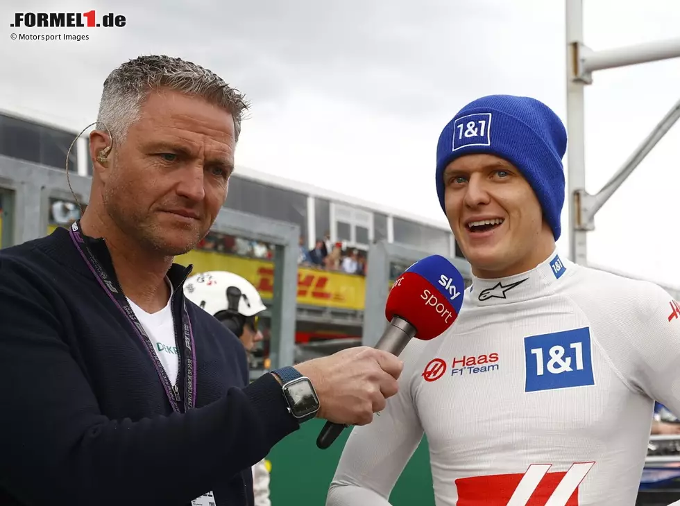 Ralf und Mick Schumacher im Sky-Interview Foto zur News: Ralf und Mick Schumacher im Sky-Interview
