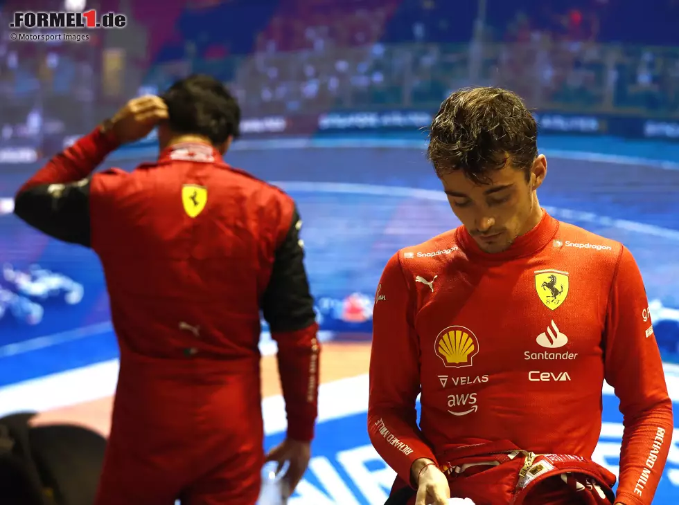 Carlos Sainz, Charles Leclerc Foto zur News: Carlos Sainz, Charles Leclerc