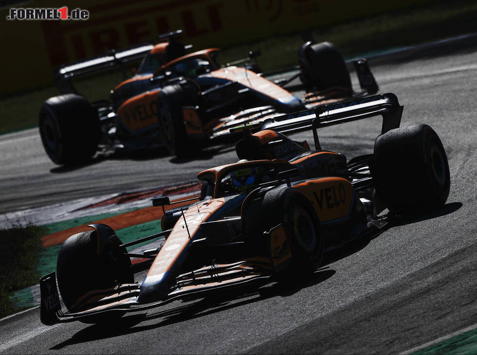 Foto zur News: Lando Norris, Daniel Ricciardo