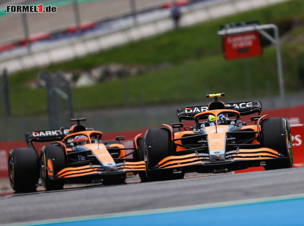 Foto zur News: Lando Norris, Daniel Ricciardo
