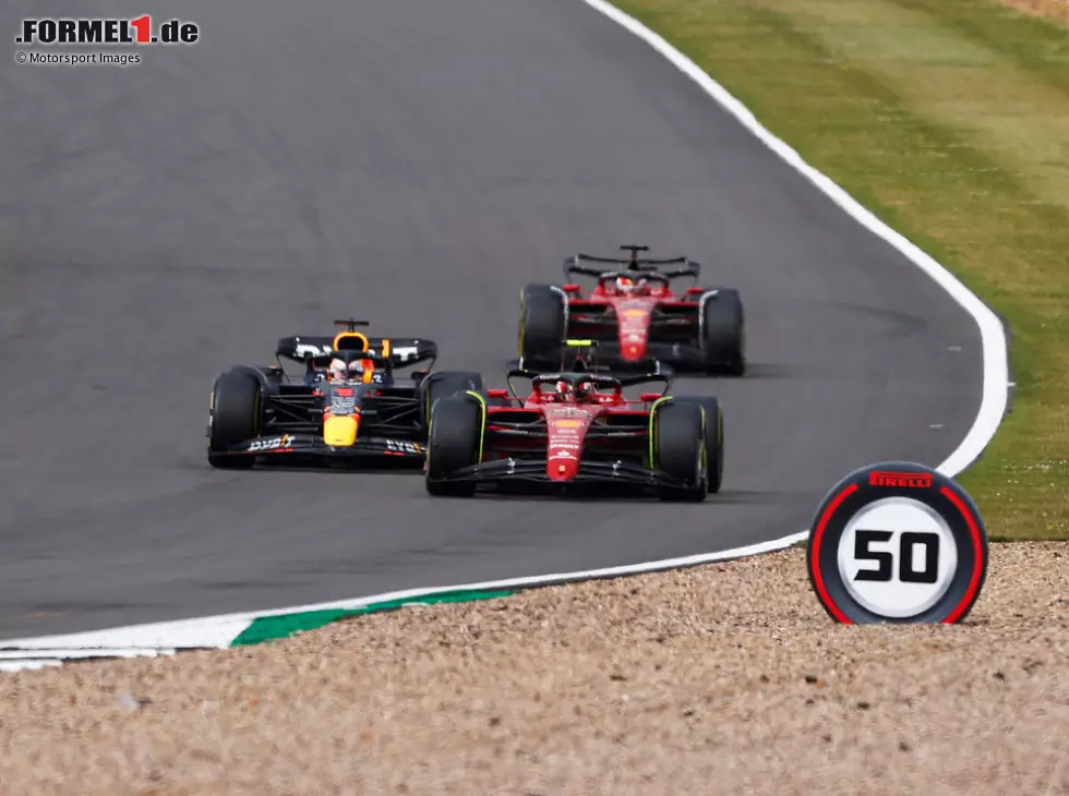 Carlos Sainz, Max Verstappen, Charles Leclerc Foto zur News: Carlos Sainz, Max Verstappen, Charles Leclerc
