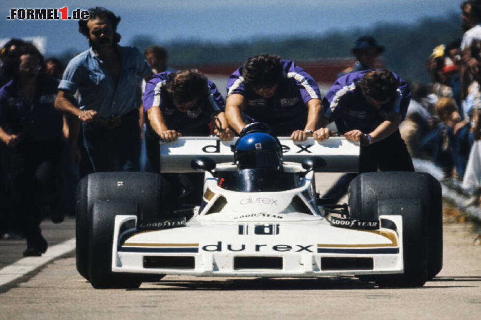 Foto zur News: Patrick Tambay im Surtees beim Formel-1-Rennen in Dijon 1977