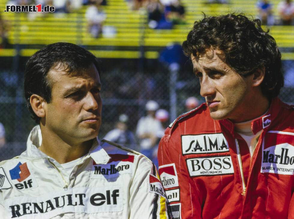 Foto zur News: Patrick Tambay und Alain Prost