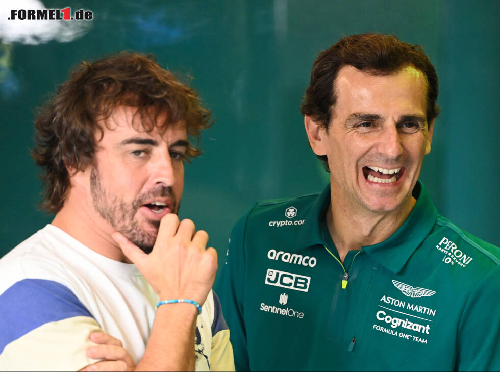 Foto zur News: Fernando Alonso, Pedro de la Rosa