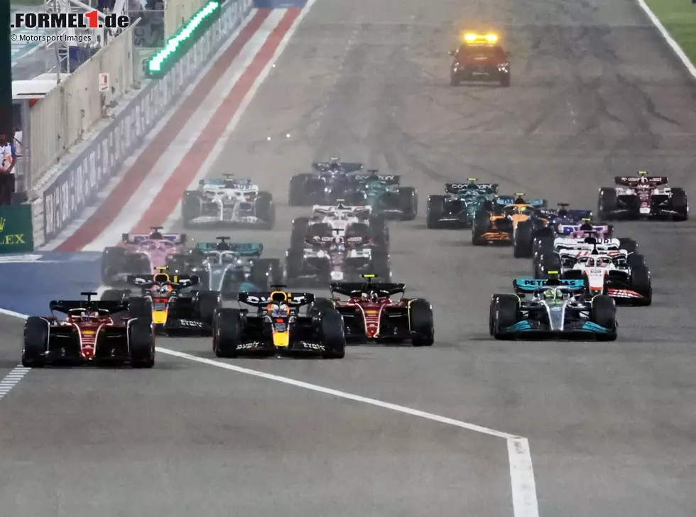 Charles Leclerc, Max Verstappen, Lewis Hamilton, Carlos Sainz, Sergio Perez Foto zur News: Charles Leclerc, Max Verstappen, Lewis Hamilton, Carlos Sainz, Sergio Perez