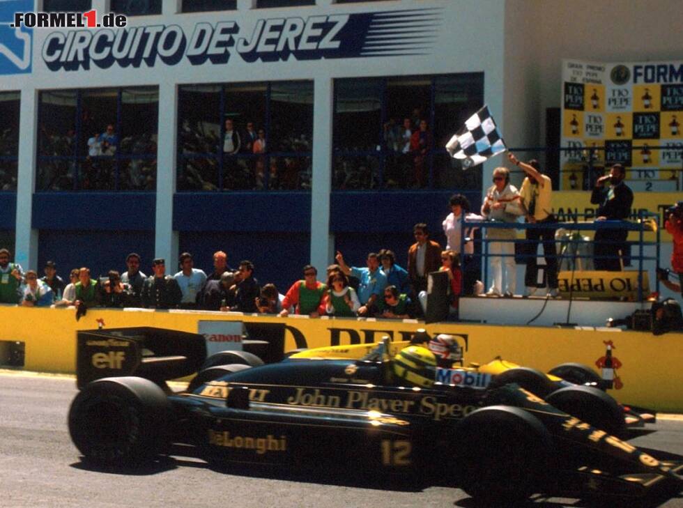 Foto zur News: Ayrton Senna, Nigel Mansell