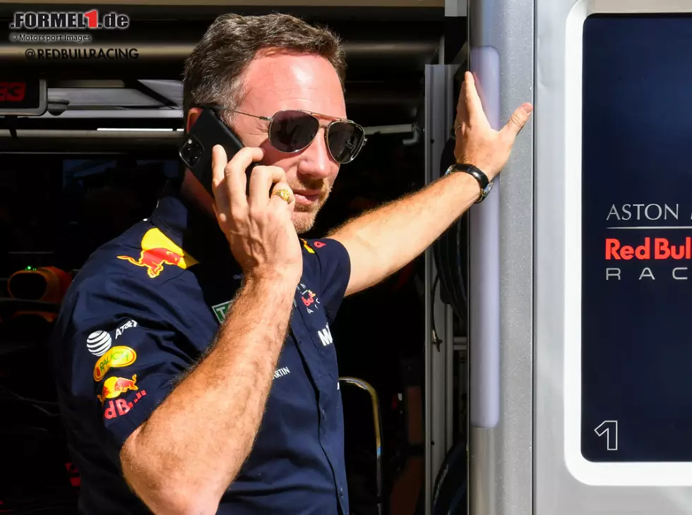 Foto zur News: Red-Bull-Teamchef Christian Horner