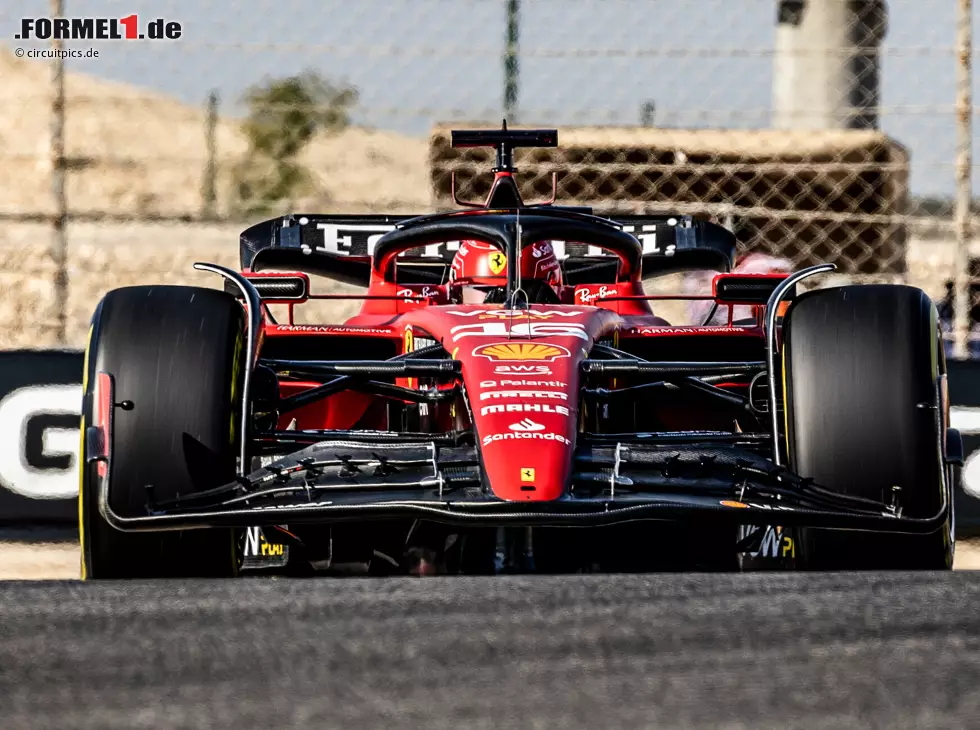 Foto zur News: Charles Leclerc (Ferrari SF-23) beim Formel-1-Training in Bahrain 2023