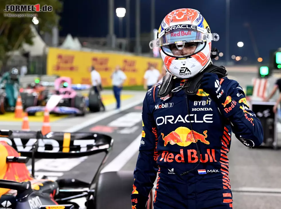 Foto zur News: Max Verstappen (Red Bull) nach dem Qualifying zum Formel-1-Rennen in Bahrain 2023