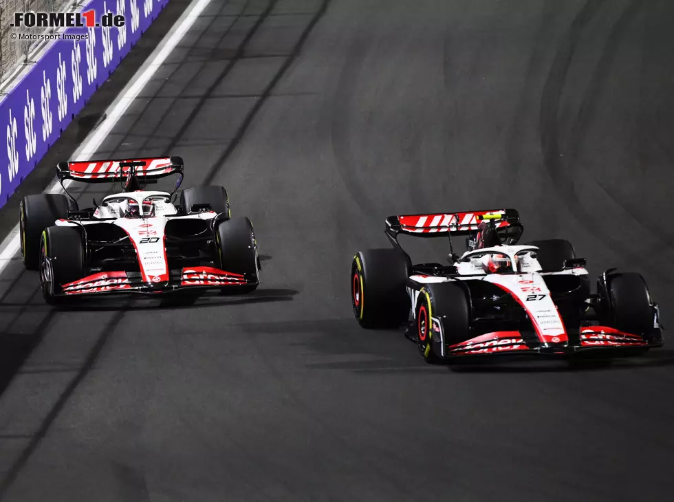Foto zur News: Nico Hülkenberg, Kevin Magnussen