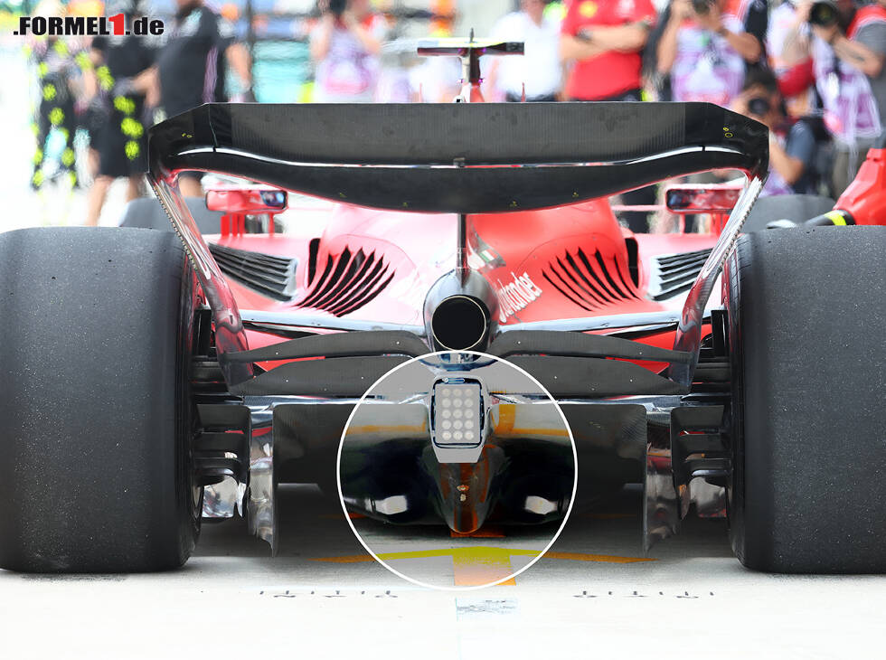 Foto zur News: Ferrari-Diffusor