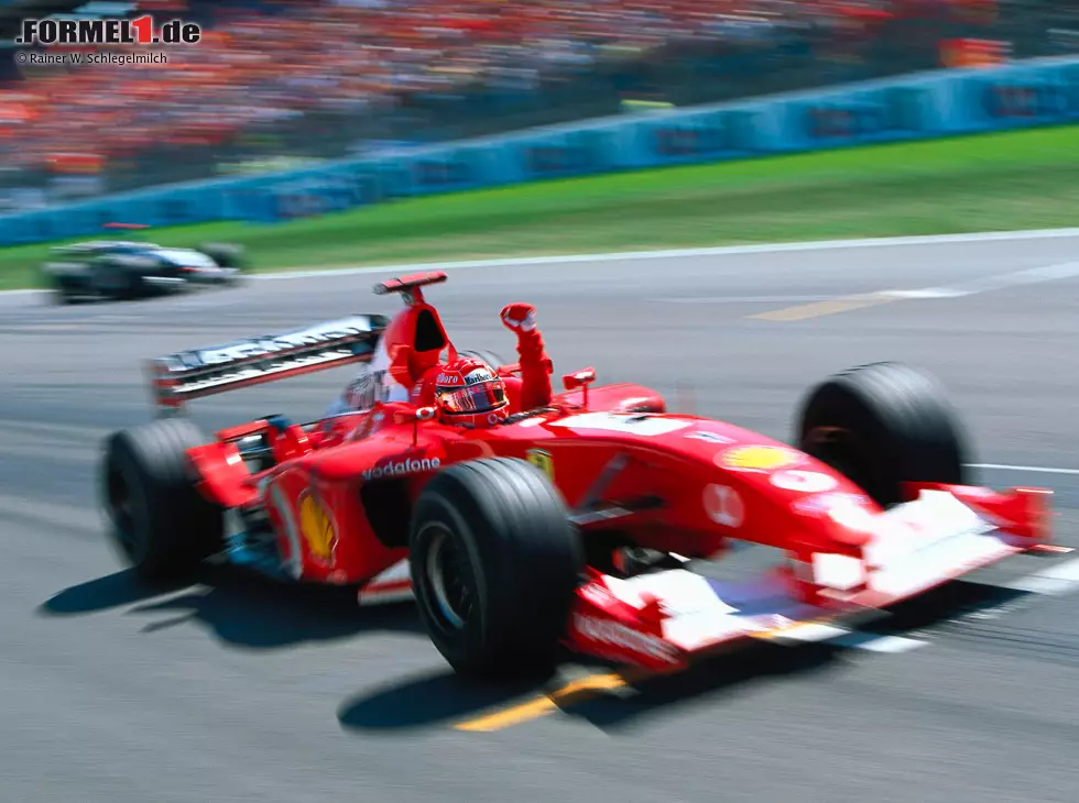 Foto zur News: Michael Schumacher, Ferrari F2002