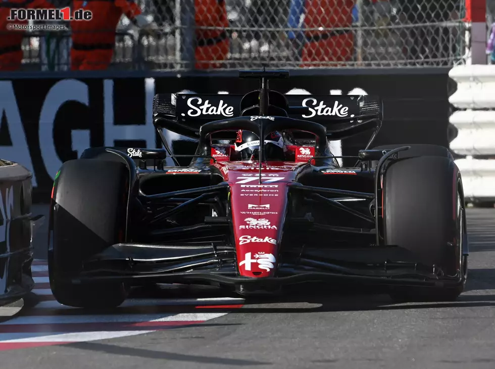 Valtteri Bottas (Alfa Romeo C43) im Training zum Formel-1-Rennen in Monaco 2023 Foto zur News: Valtteri Bottas (Alfa Romeo C43) im Training zum Formel-1-Rennen in Monaco 2023