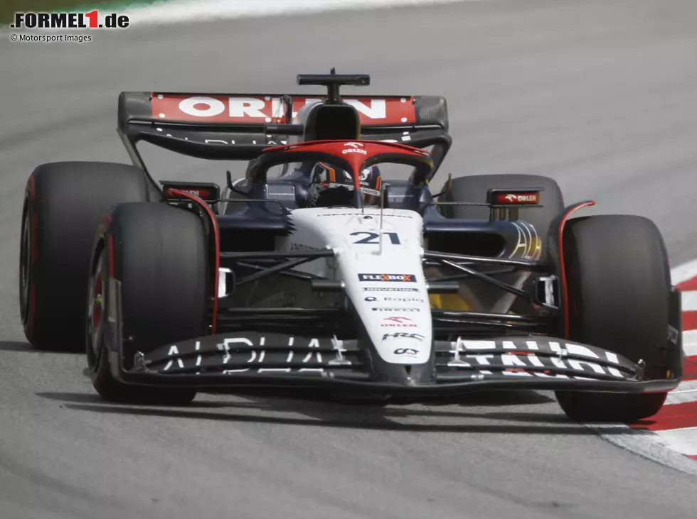 Foto zur News: Nyck de Vries beim Training zum Formel-1-Rennen 2023 in Barcelona (Spanien)